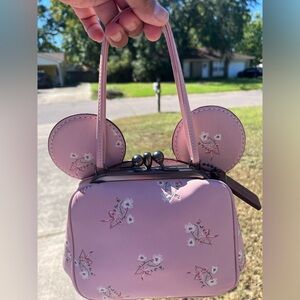 COACH x Disney Minnie Mouse Kisslock bag